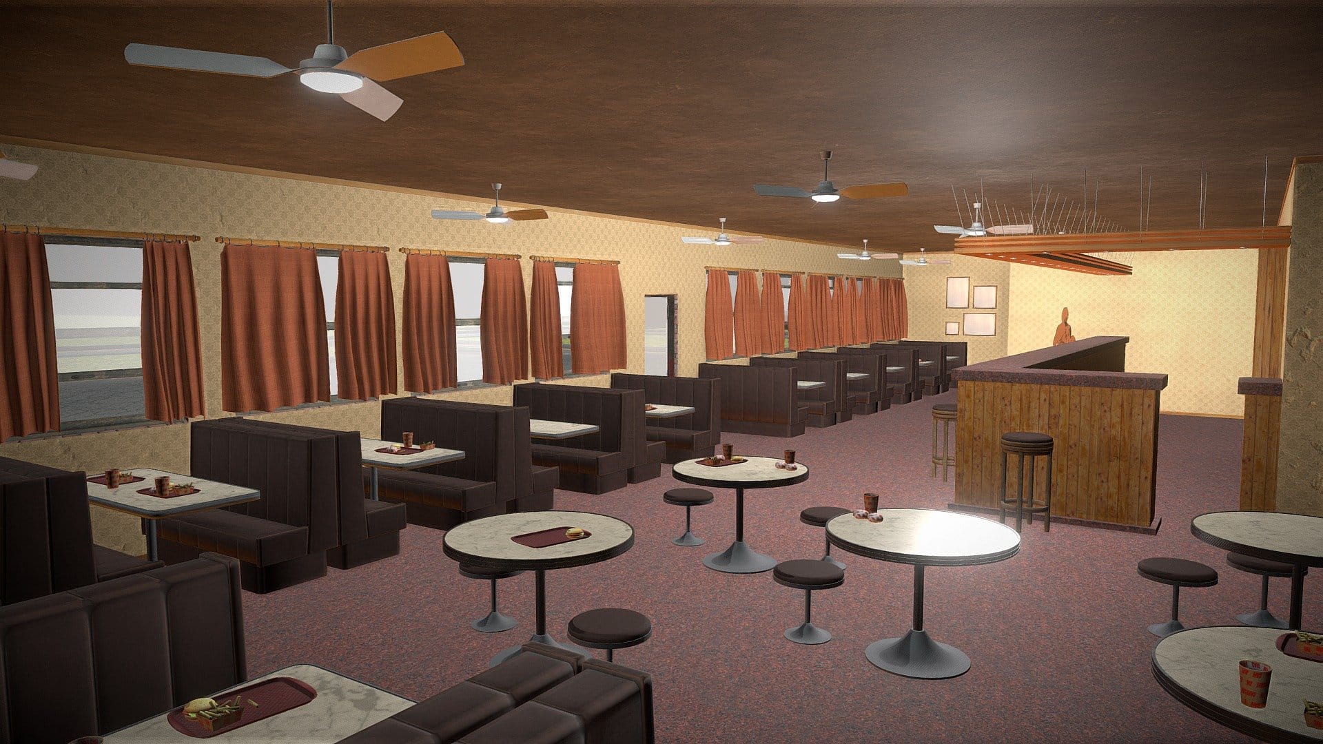 Old school cafe