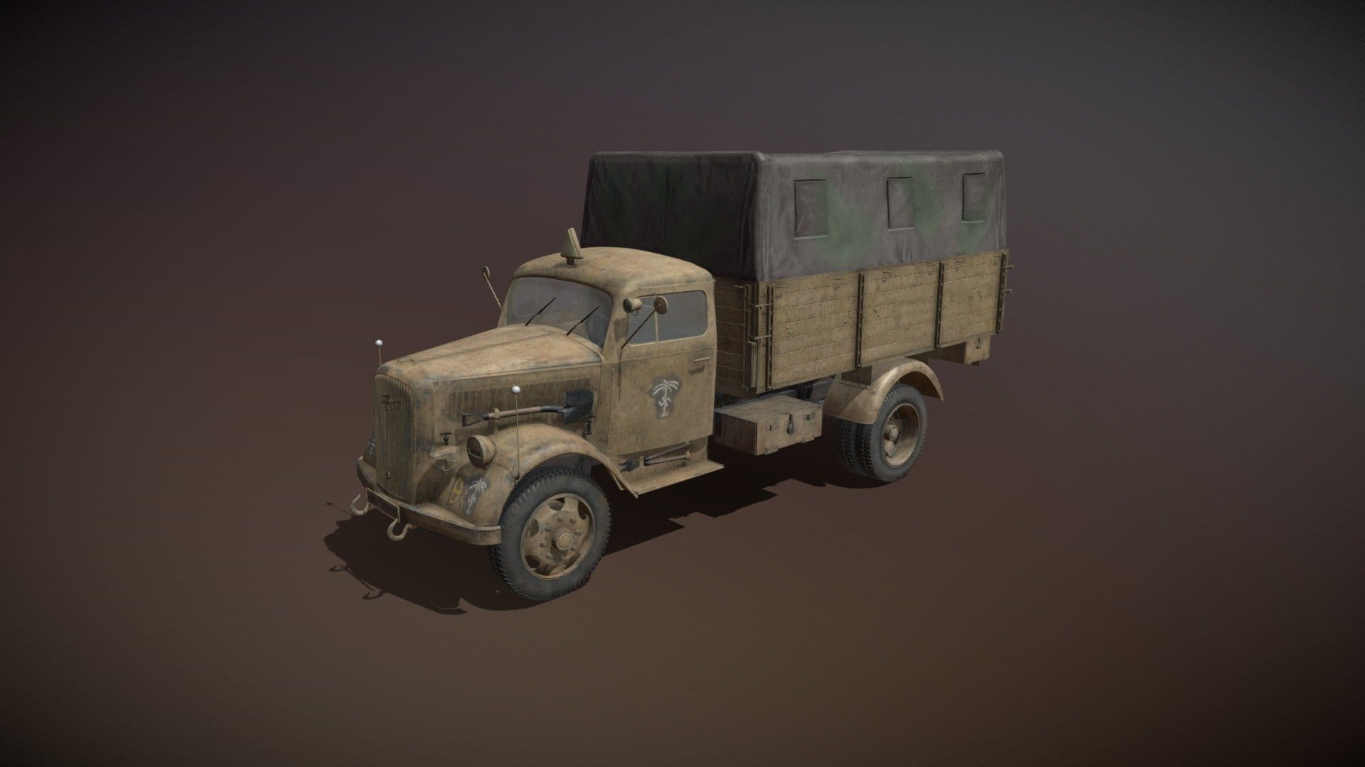 Opel Blitz – 21 Panzer-Division