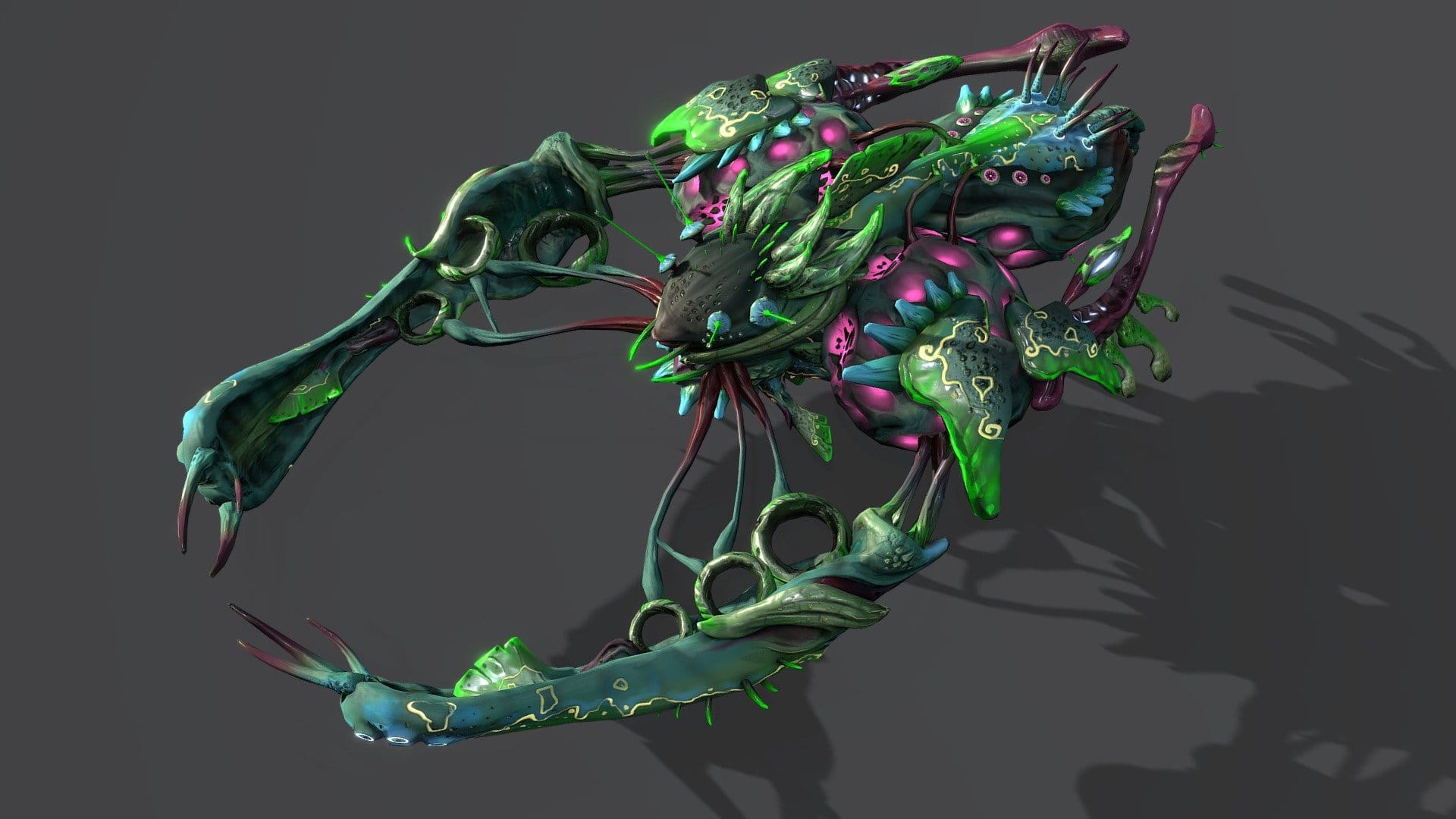 Orchid Mothership – PBR Animated