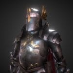 paladin armor 3d model