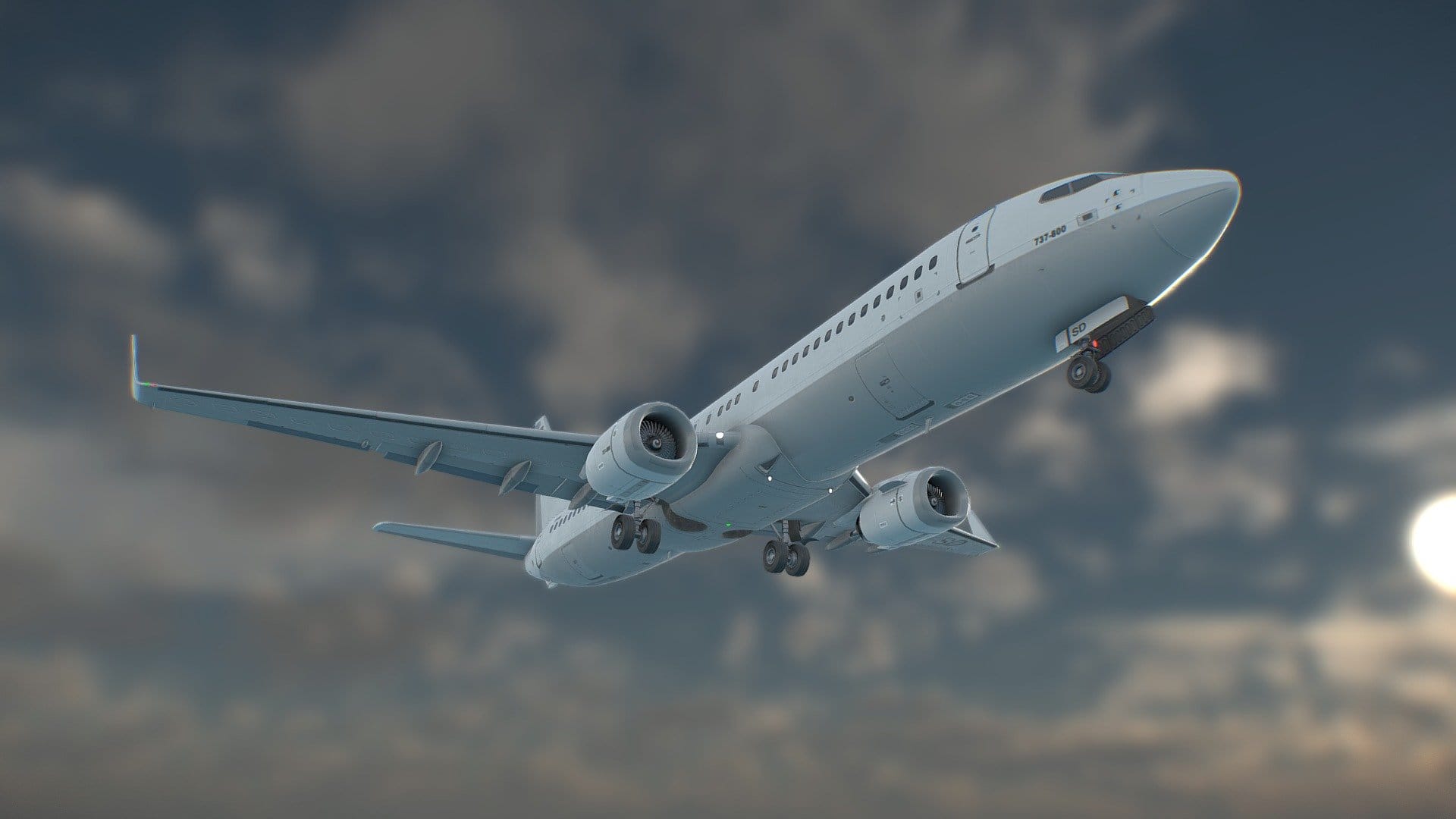 Plane Boeing 737
