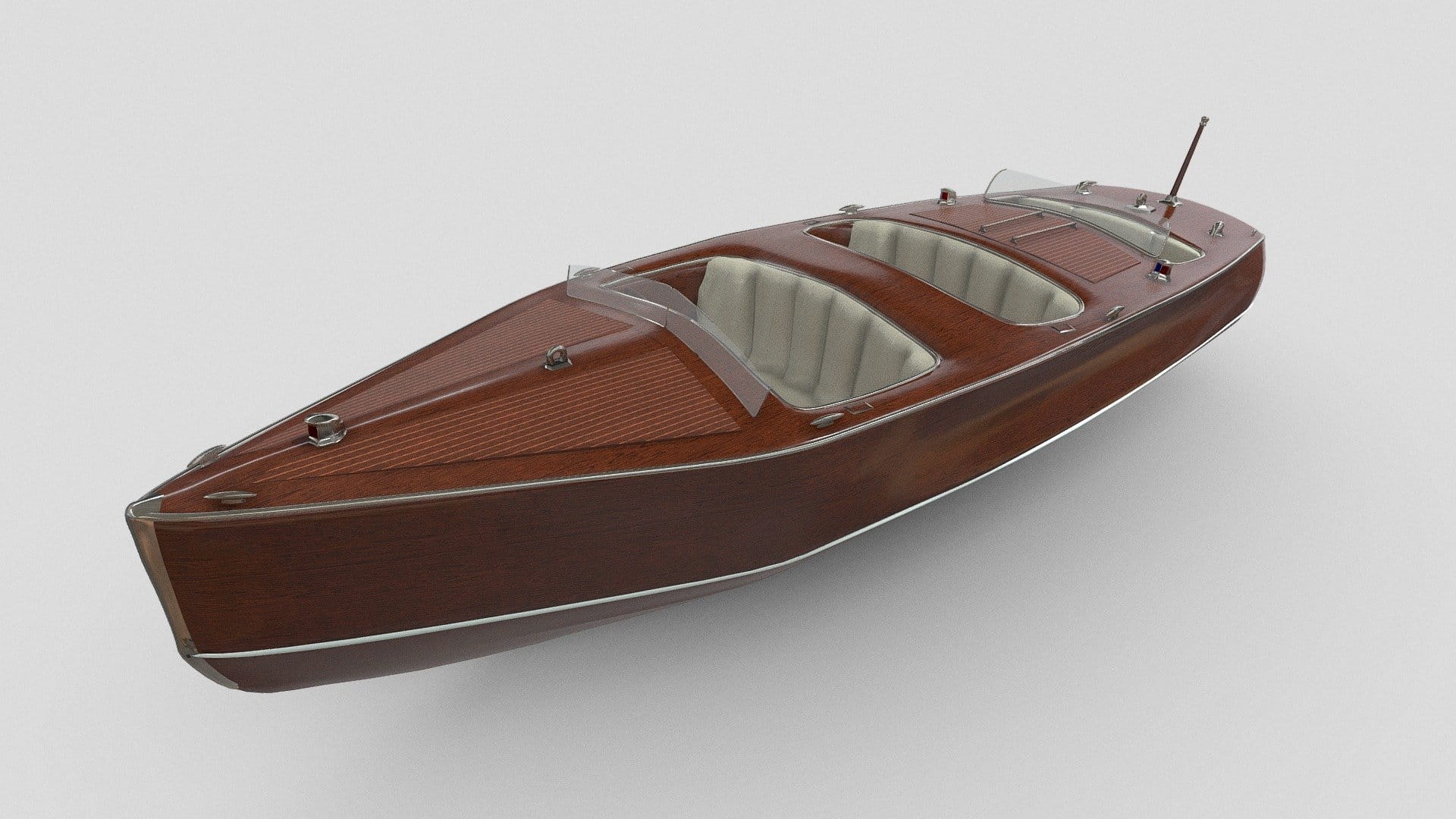 Retro Wood Boat – Chriscraft – Hangerboat