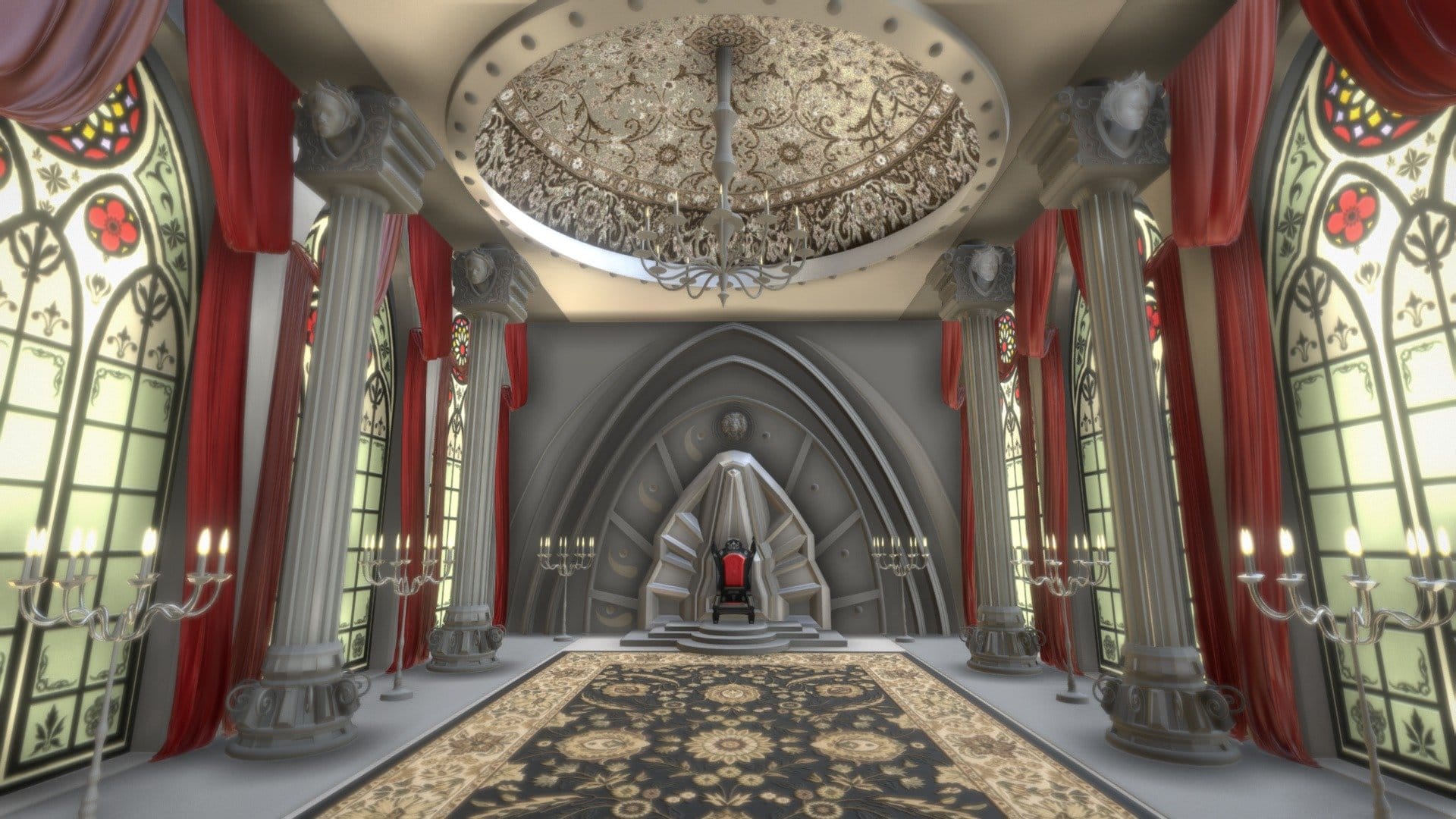 Royal palace great hall