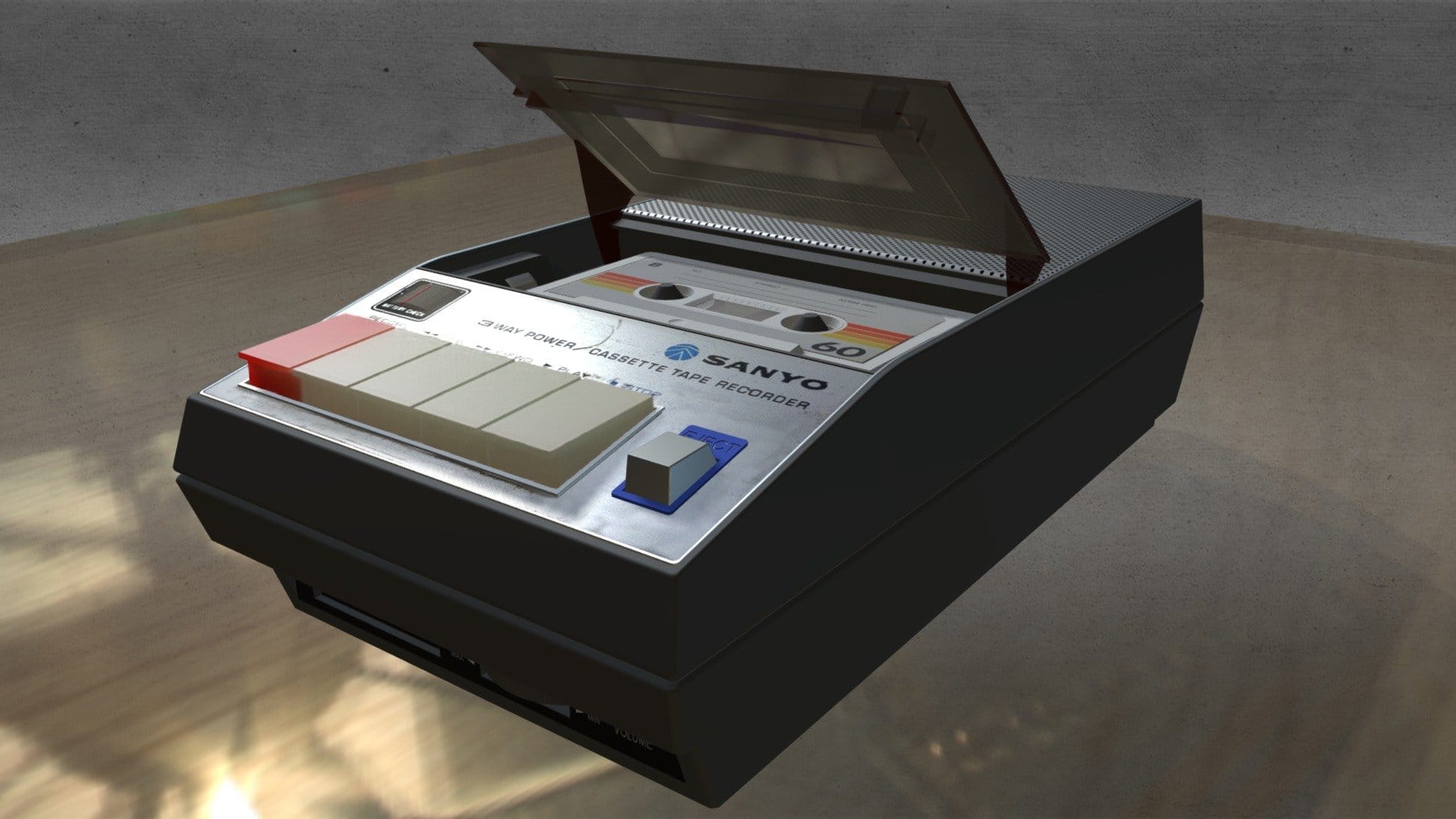 Sanyo Cassete tape recorder