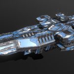 Scifi Siege Battleship