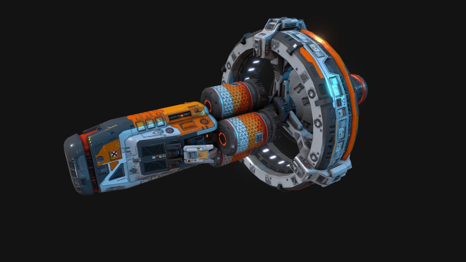 SF Warp Drive- Ship EX6