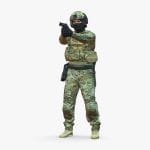 soldier 0510 3d model