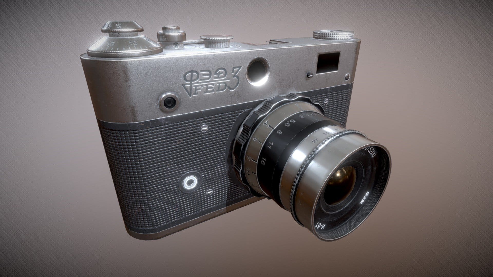 Soviet Vintage Camera FED3