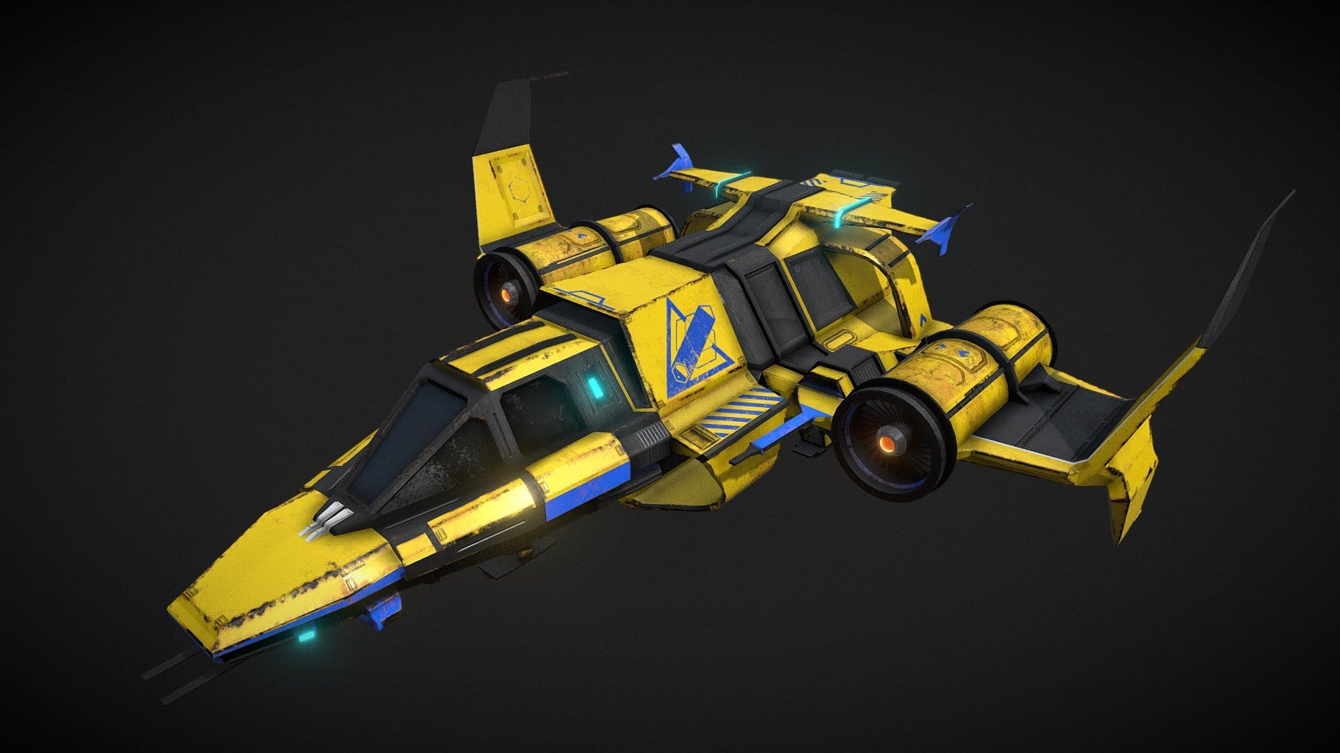 Spaceship #2 [Textured]