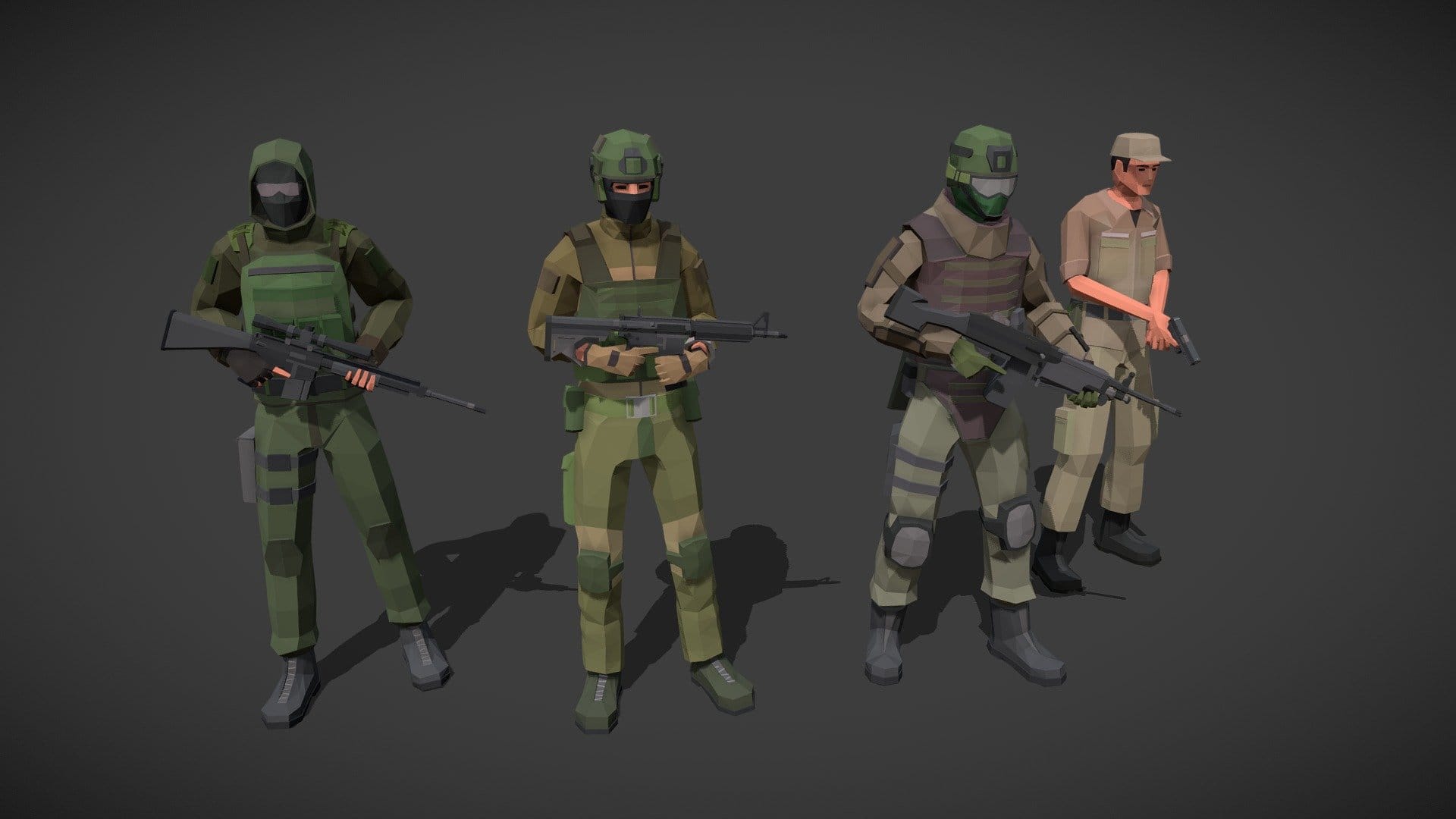 Stylized Soldiers – Military