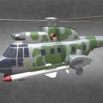 Super Puma AS-332B Helicopter