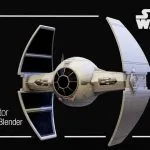 T.I.E Inquisitor Fighter – Star Wars model