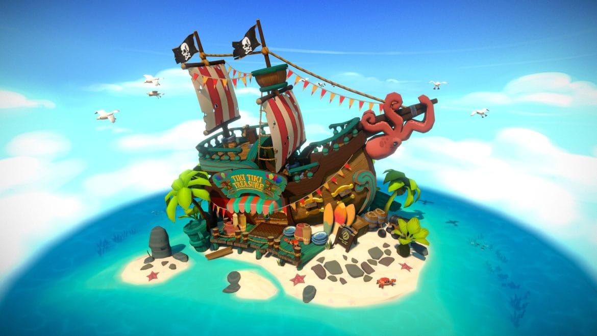 tiki treasure 3d model
