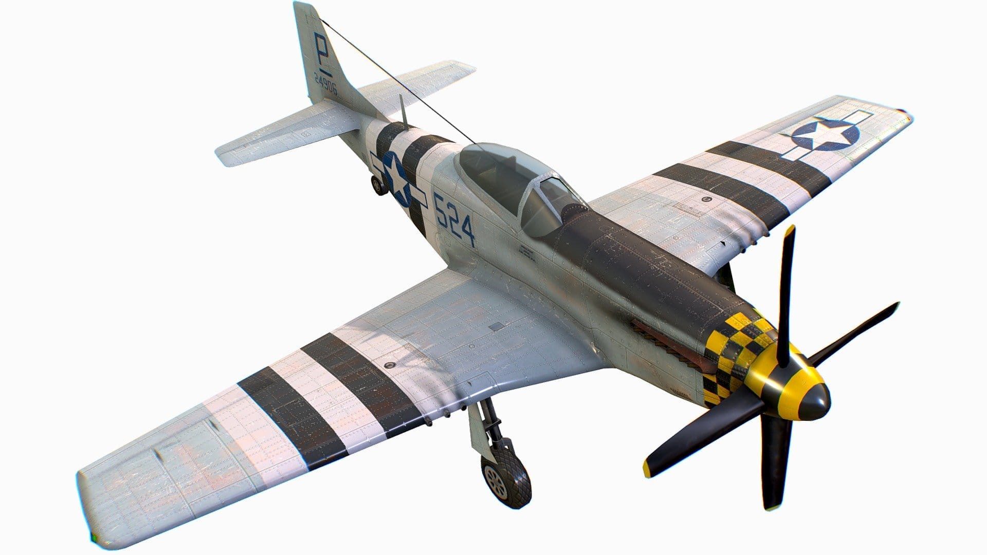 United States American fighter Mustang P-51D-5