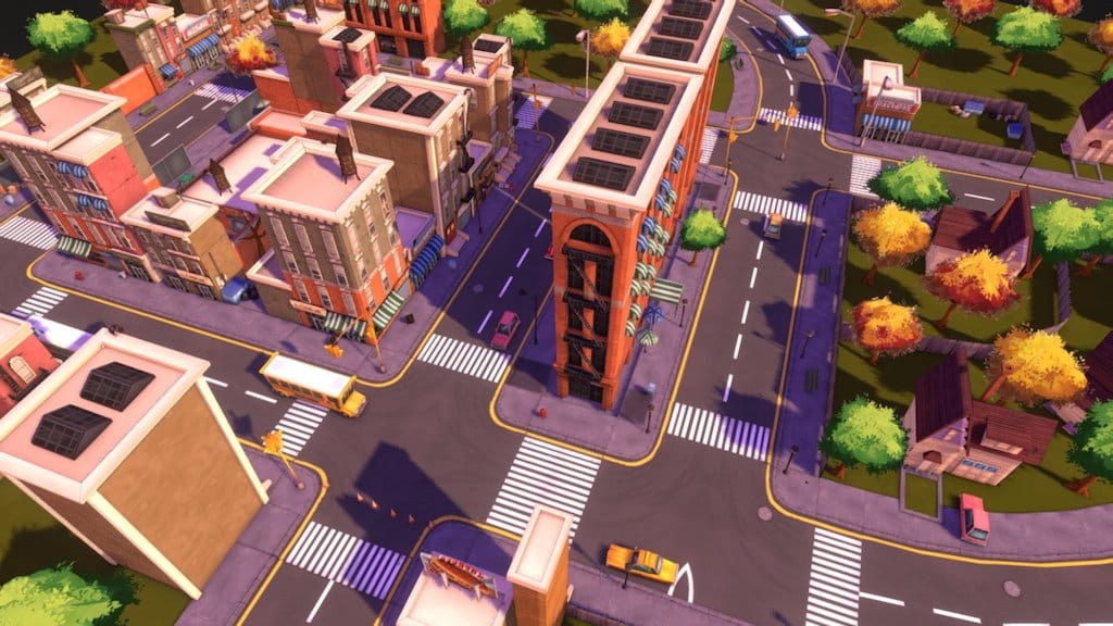 Urban Neighbourhood Scene