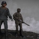 WWII soldiers: Hans and Boris