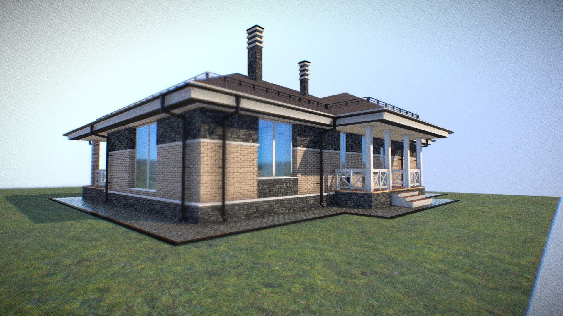 1 level residential house PR01 01 21