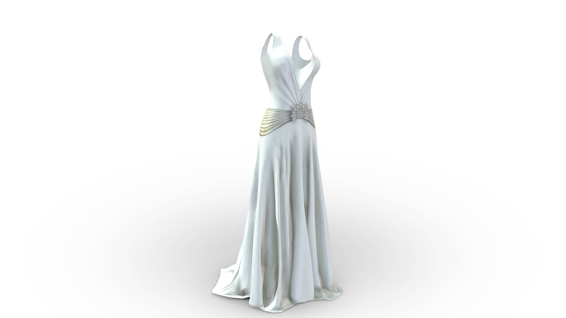 1930s Wedding Dress