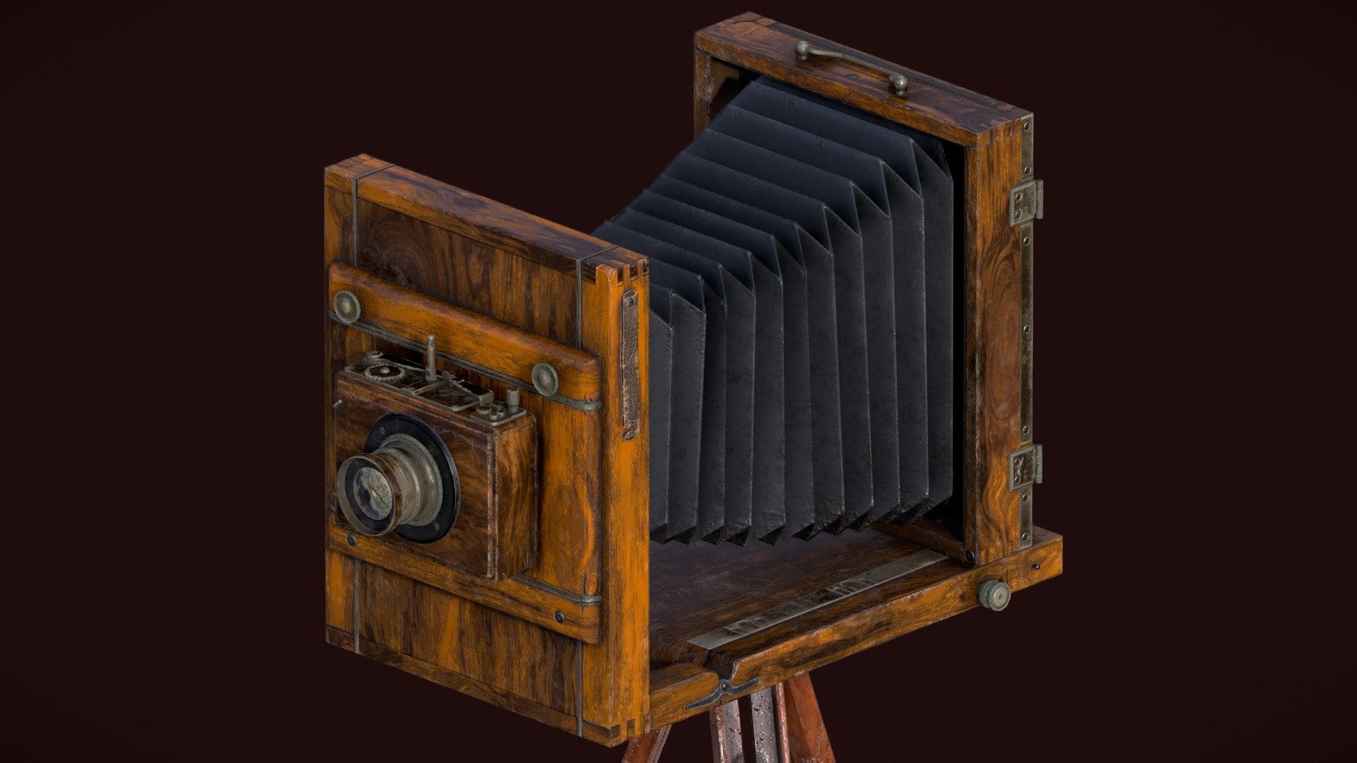 19th century wet plate camera