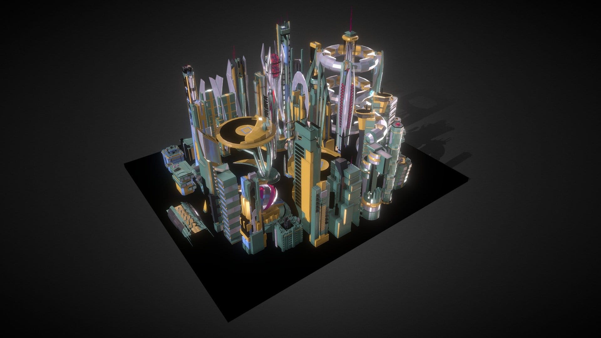35 Futuristic Buldings Vol2