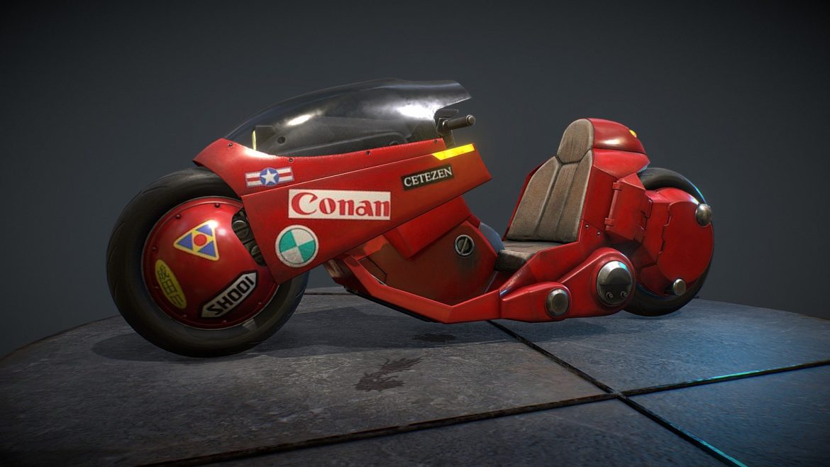 Akira Motorcycle - deep3dsea