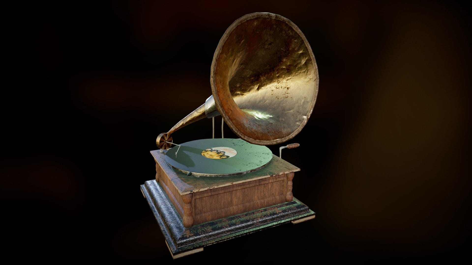 [Animation] Old Gramophone