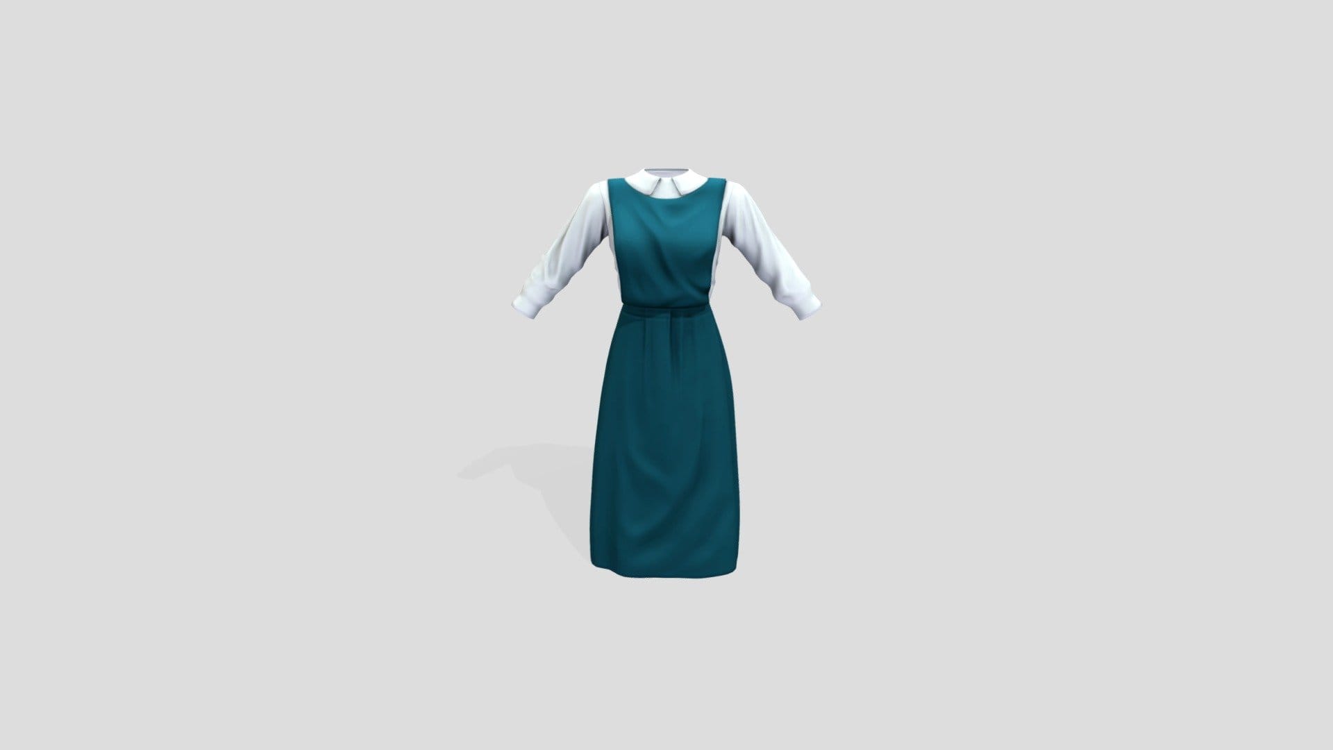 Anime Style Maid Or School Uniform Dress