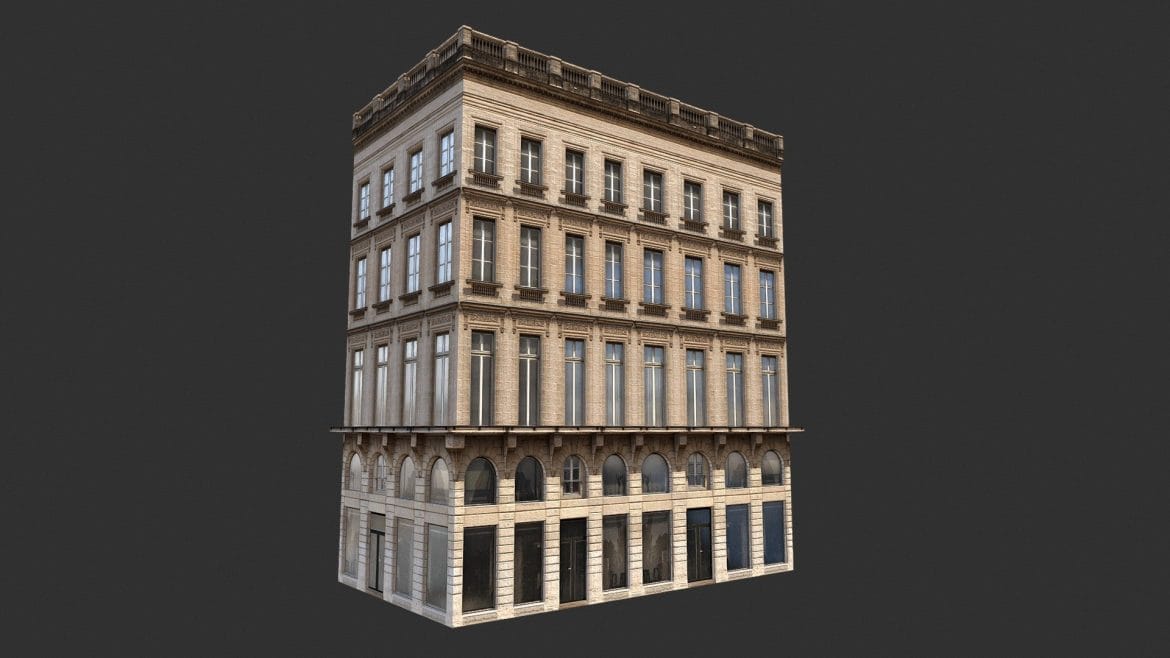 apartment house 118 3d model