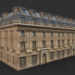 apartment house 210 3d model