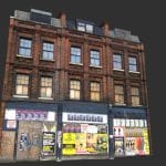 Apartment House #48 Low Poly 3d Model