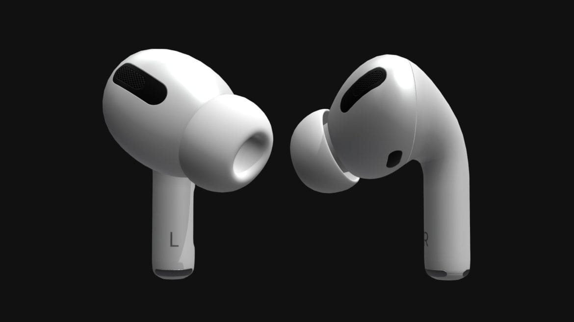 apple airpods pro 3d model