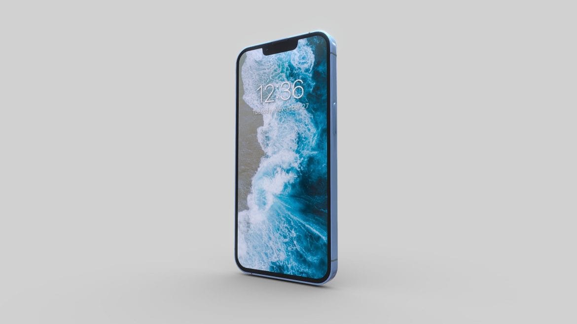 apple iphone 13 pro max 3d model