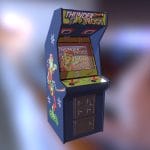 arcade cabinet 3d model