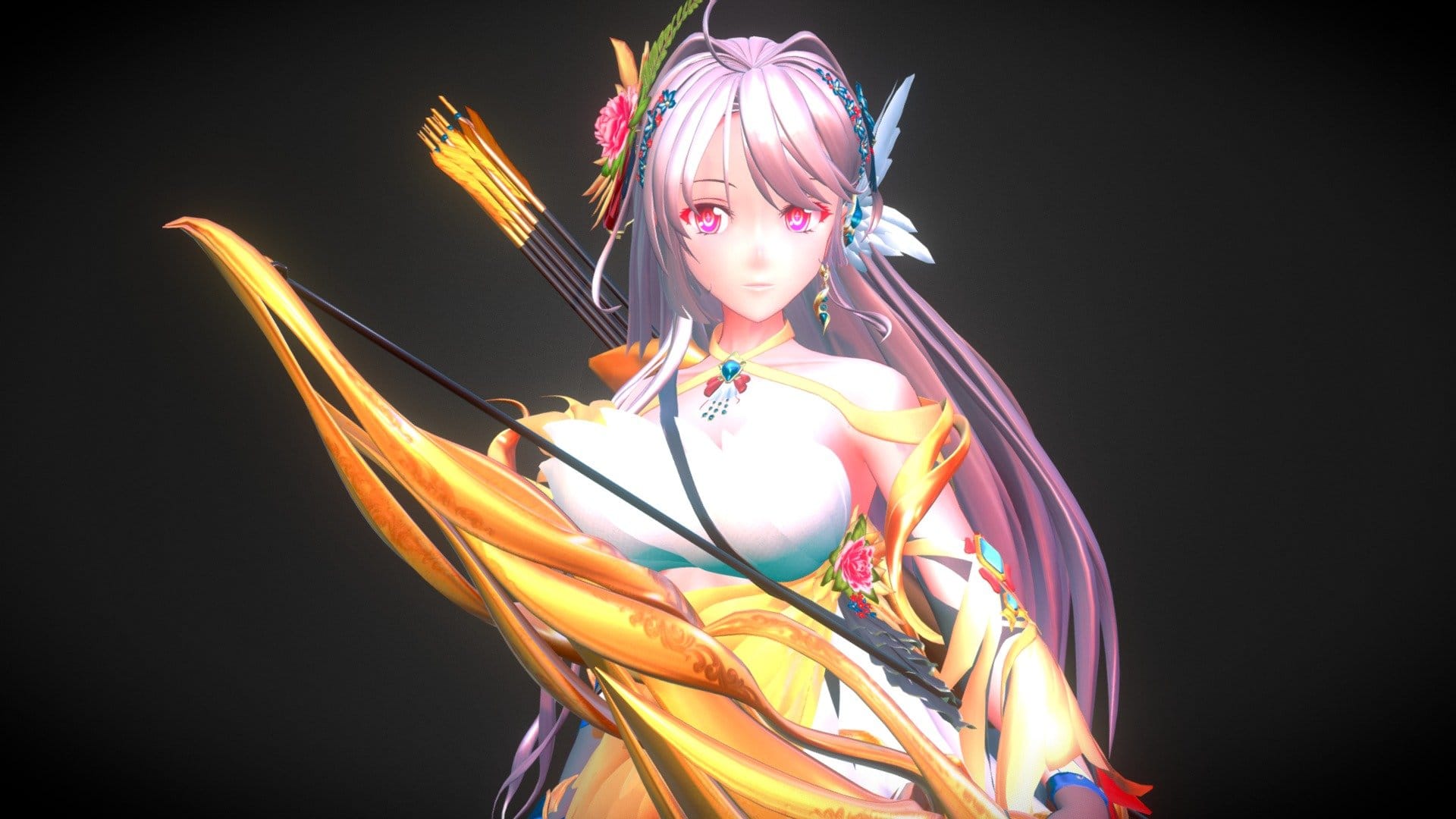 Archer Girl – Claire (VRChat original character)