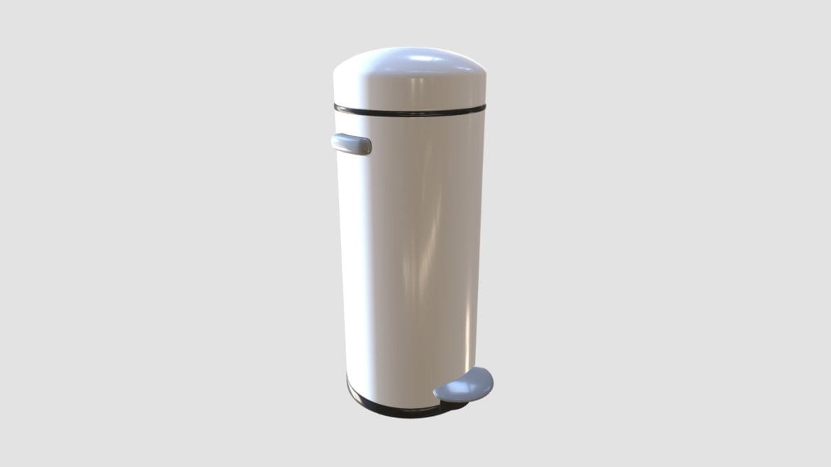 bin 3d model