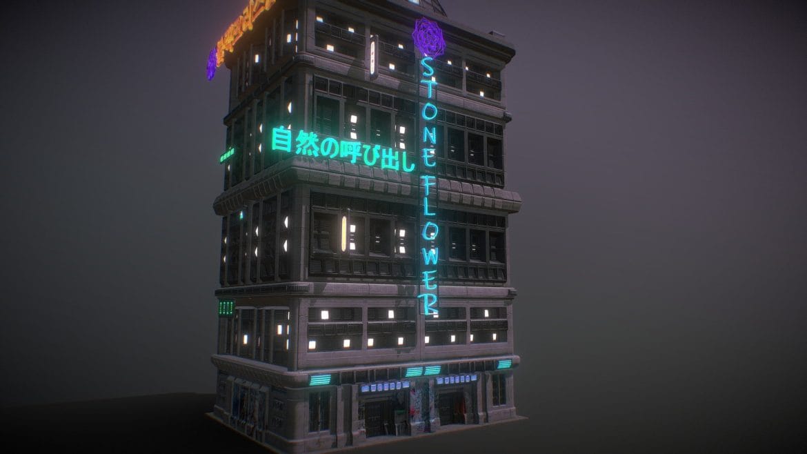 building 22 3d model
