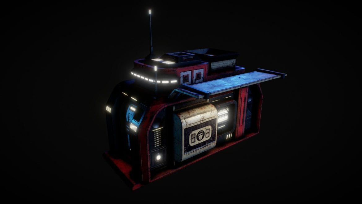 cabin 3d model