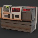 console device 3d model