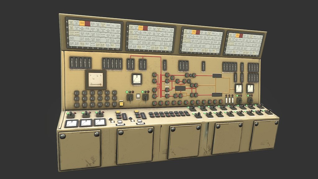 Control 3d models