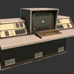 corroded terminal 3d model