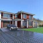 cottage 0917 3d model