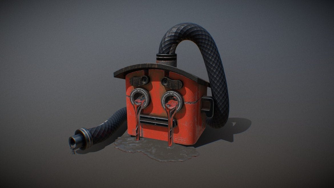 current modulator and oil obfuscating device 3d model