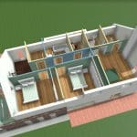 Custom Design house – 015 (Upper Floor)