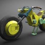 Cyberpunk bike – Tetra Signus