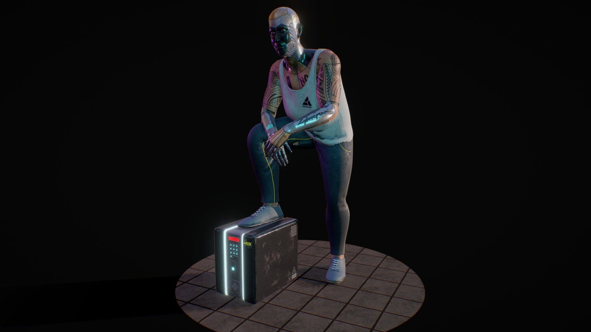 CYBERPUNK CHARACTER FAN ART