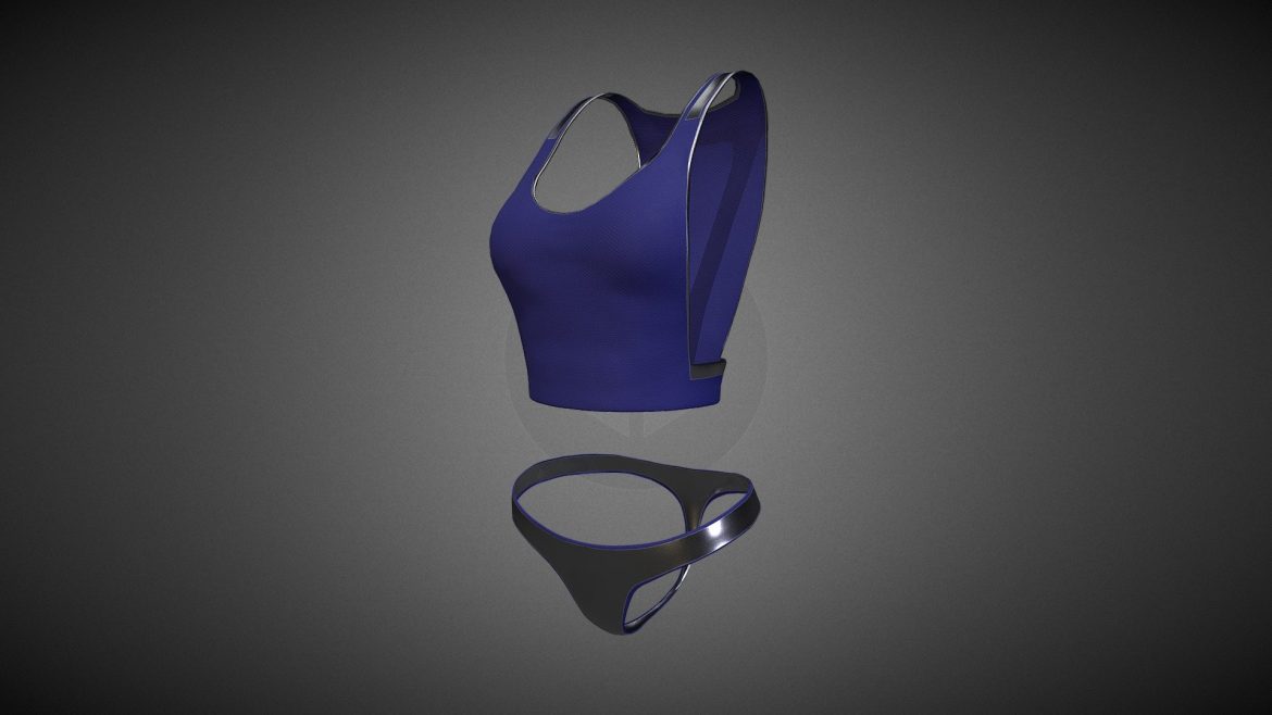 Cyberpunk - Dreamer Underwear Set B - Deep3dsea