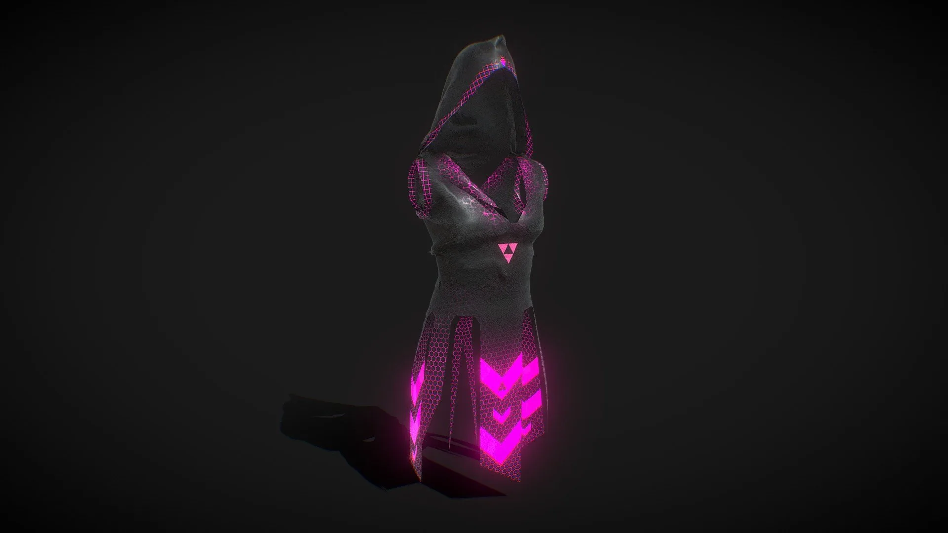 Cyberpunk Girl Hacker Suit – Pink ハッカースーツ