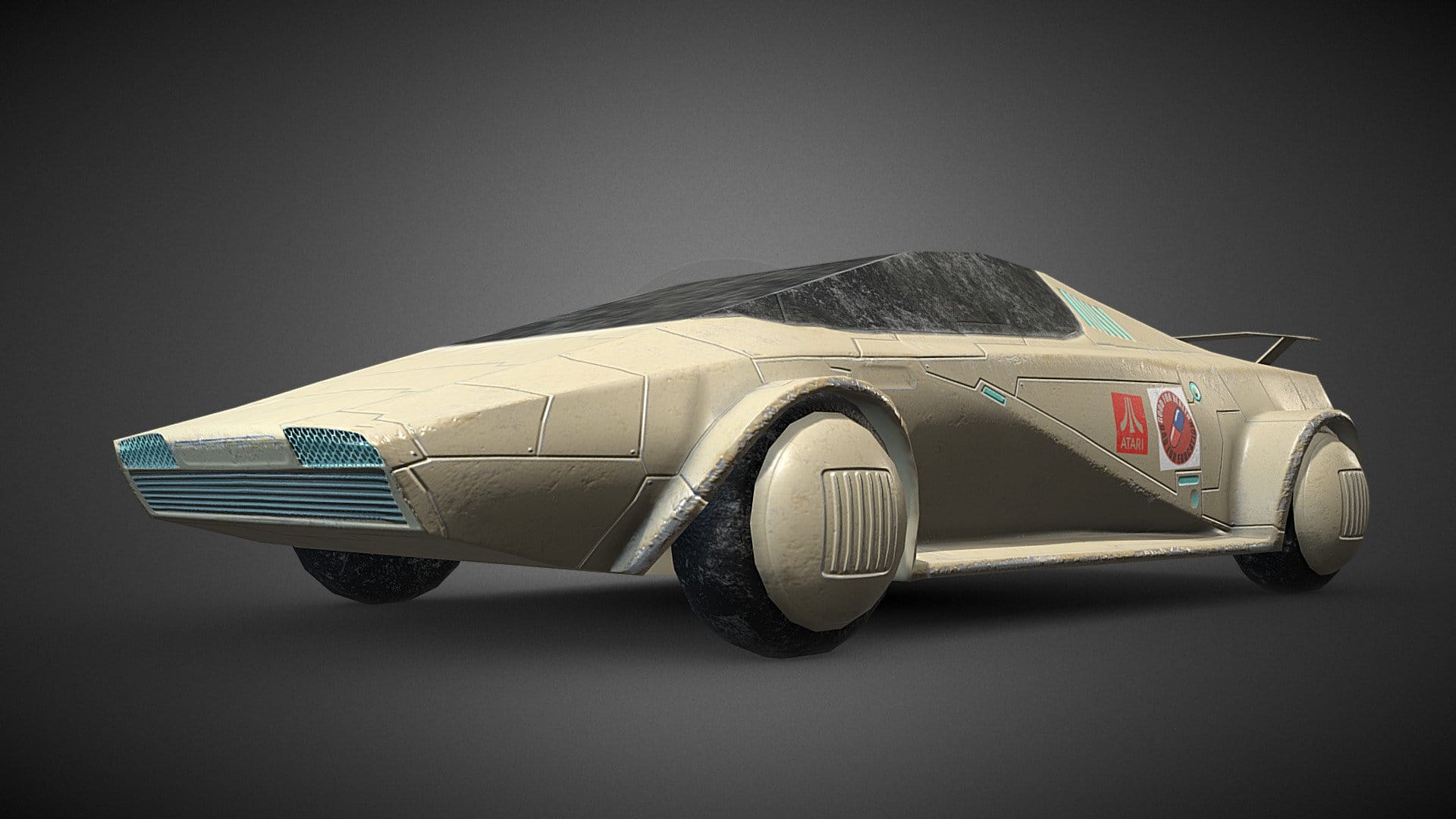 Cyberpunk Sportcar – Syntek V98 N