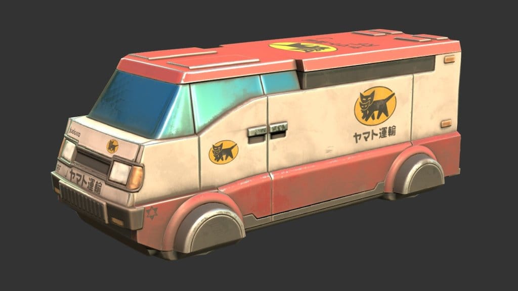 Cyberpunk Truck