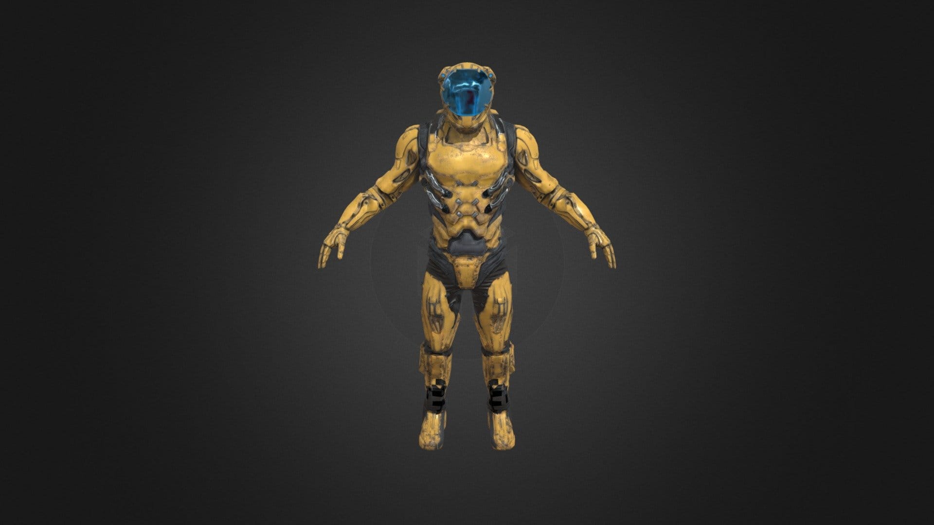 cyborg soldier v3 unreal engine 4.22